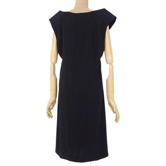 MM6 Maison Margiela black shift dress 44 6-8 M - Picture 5 of 15